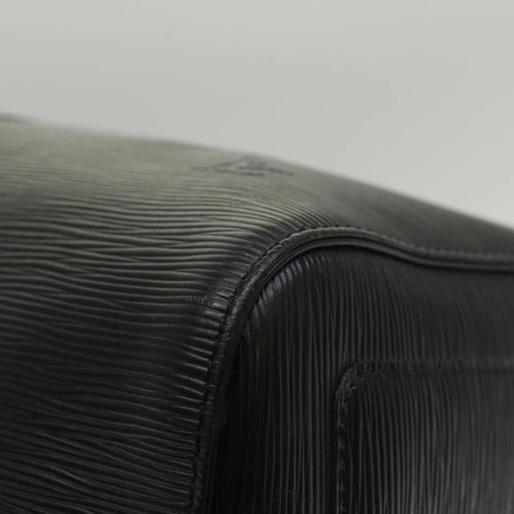 LOUIS VUITTON Epi Keepall 50 Boston Bag Black M42962 LV Auth 51559 - Picture 15 of 16